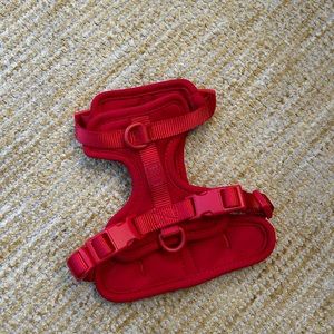 Extra Small Wild One Dog Harness - red
